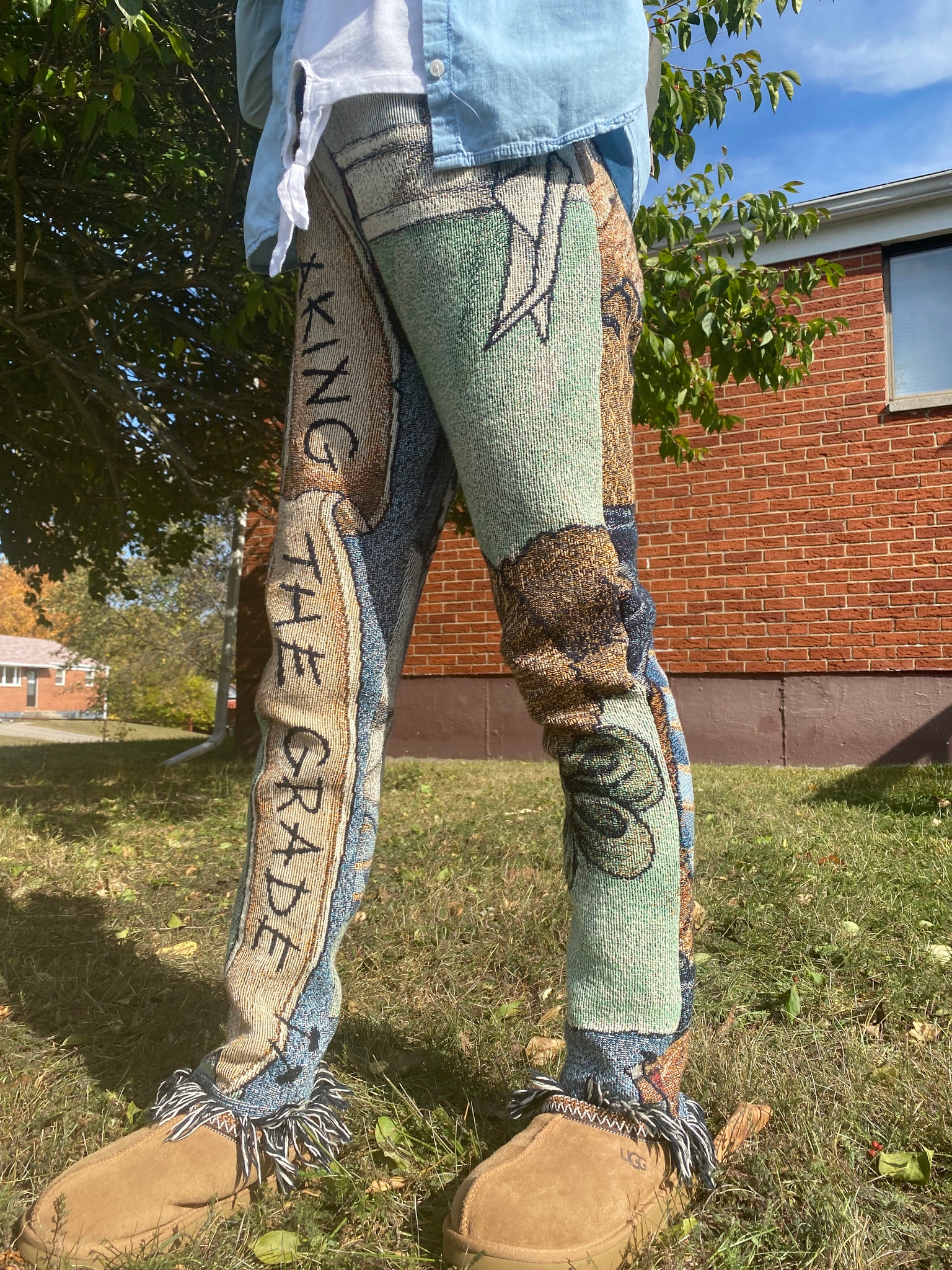 Custom Tapestry Blanket Pants Sew On & Sew Forth, LLC